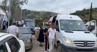 Возвращение вынужденных переселенцев в Лачин. Июль 2023 г. Фото: https://azertag.az/ru/xeber/Eshche_18_semei_vernulis_v_Lachin__FOTO-2699515