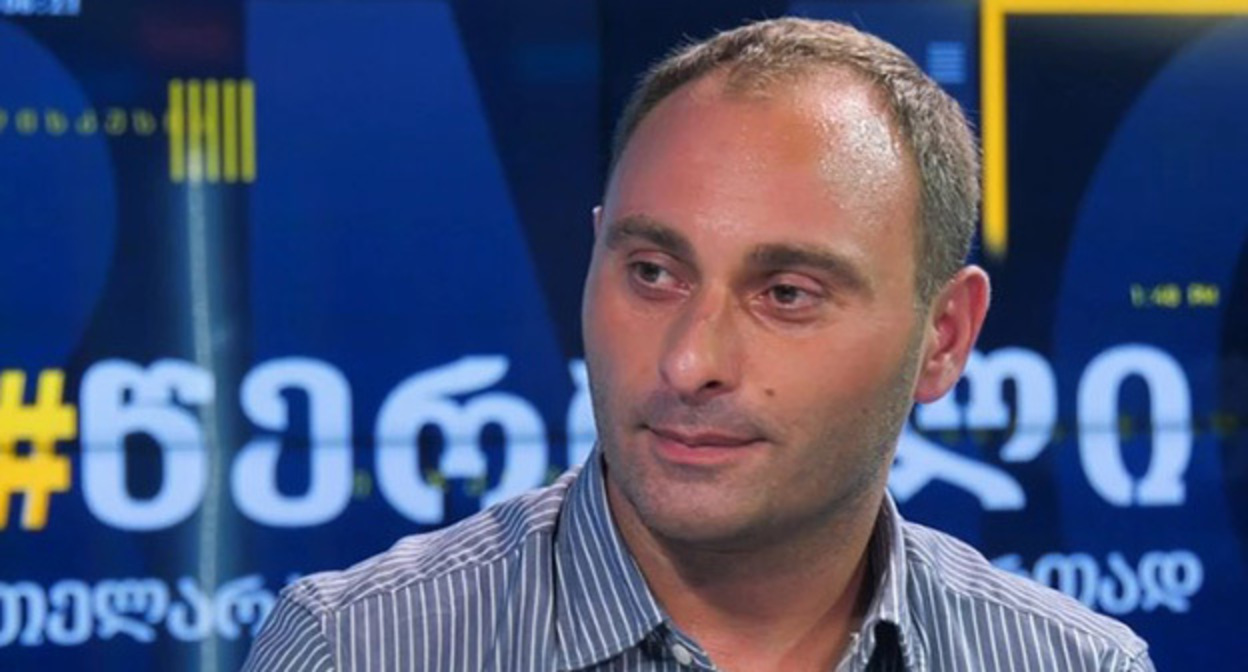 Георгий Чикваидзе. Фото: https://bm.ge/en/news/giorgi-chikvaidze-arrested-in-courtroom-after-judge-replaced-bail-granted-to-him-with-pre-trial-detention